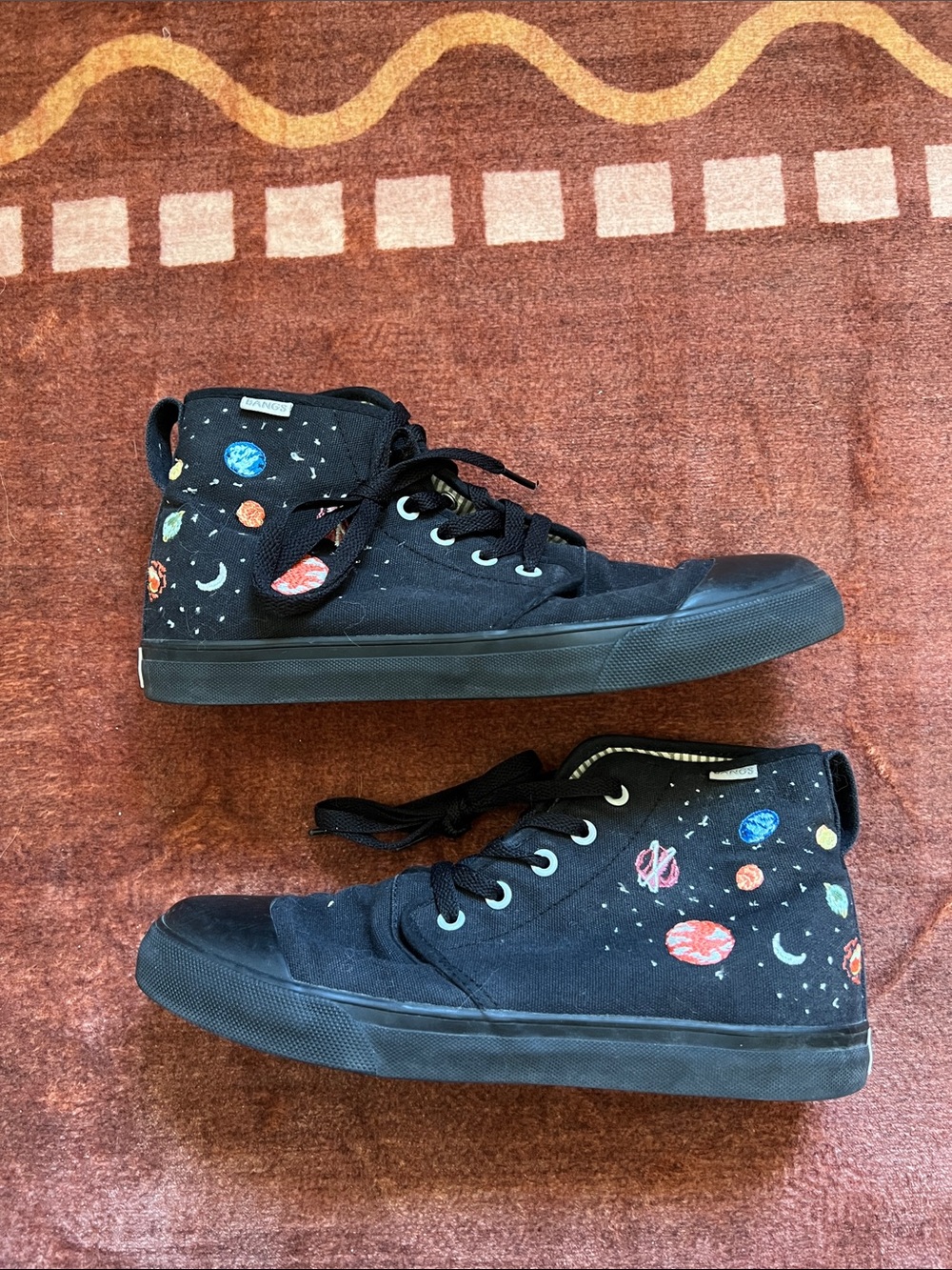 BANGS Shoes Space Lace Up Sneakers